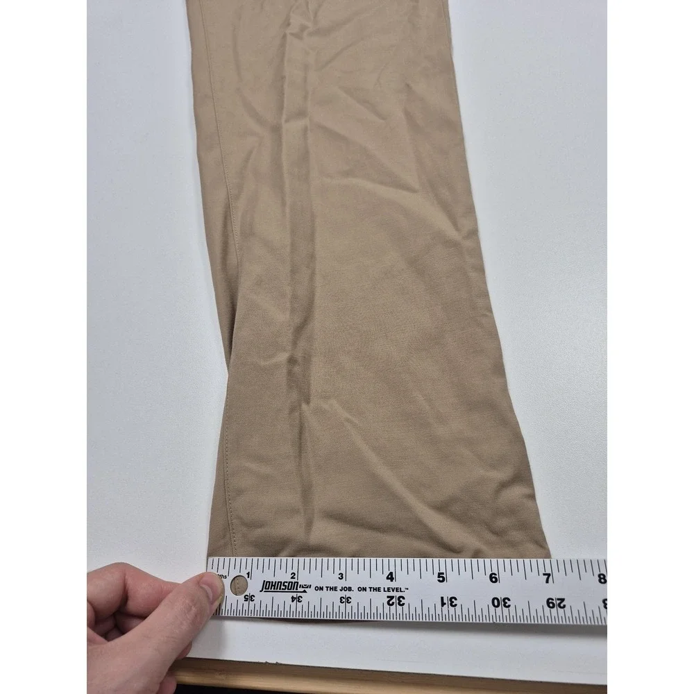Lululemon Pants Men's 34x34 Beige Khaki Zip Pocket Casual Chino Straight Leg